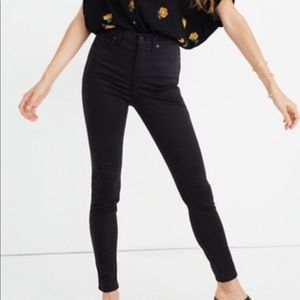 Madewell 10” high rise super skinny denim size 26